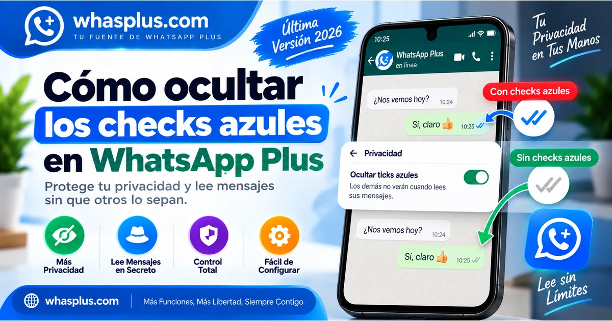 How to Hide Blue Ticks in WhatsApp Plus